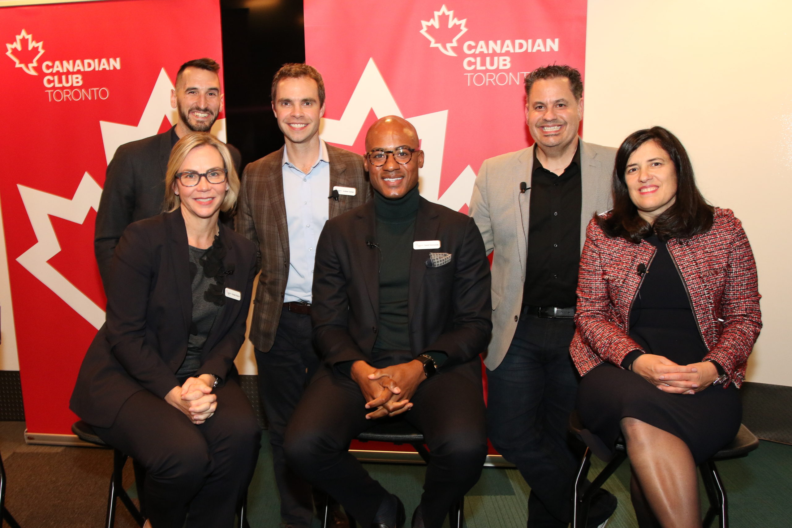 Gillian Riley, Andrew Graham, David Simmonds, Pam Warren, Jake Hirsch-Allen