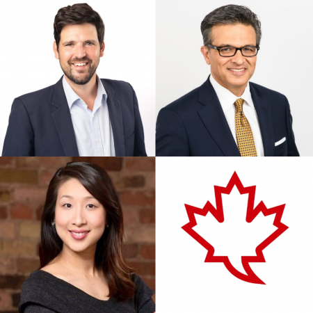 The Honourable Sean Fraser (Federal Minister of Immigration) & Goldy Hyder (President & CEO, Business Council of Canada) in conversation with Jeanne Lam (President, Wattpad)